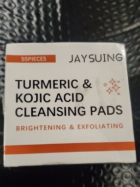 Turmeric & Kojic Acid Cleansing Pads - Brightening Orange
